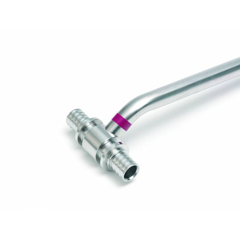 REHAU RAUTITAN Трубка Т-образная для подключения к отопительному прибору 20/500