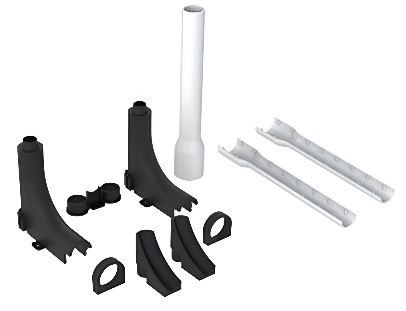 Комплект подключения к радиатору ELSEN 50 мм (пластик) 