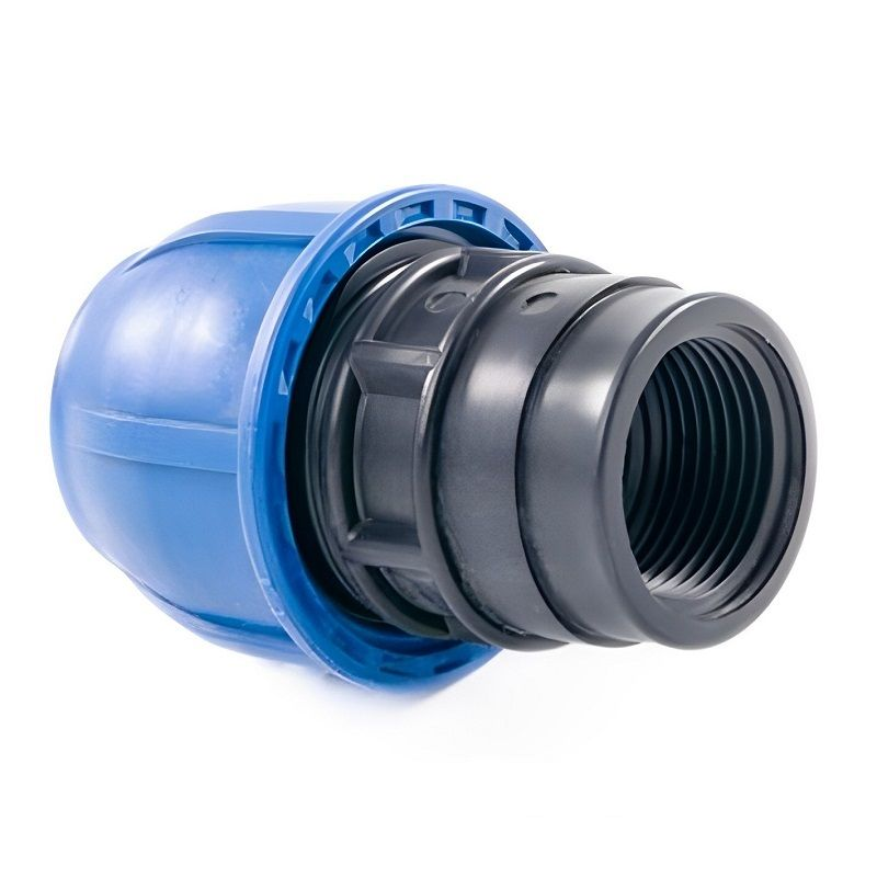 Муфта компрессионная РосТурПласт ПЭ Дн25х1" ВР Ру16