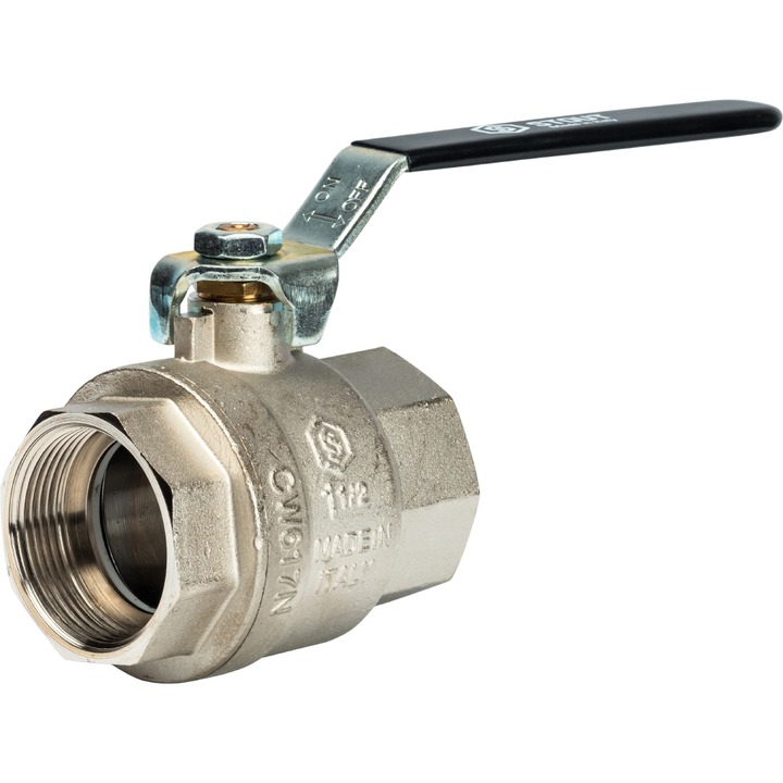 STOUT Кран шаровой полнопроходной (ВР/ВР - ручка рычаг 1 1/2)