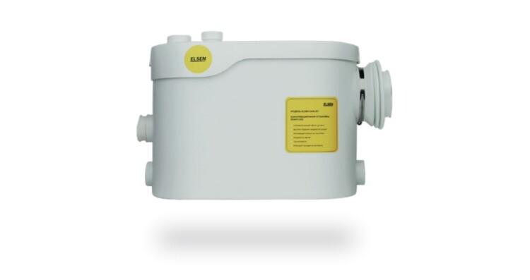 Канализационная насосная установка ELSEN SaniJet боковое подключение