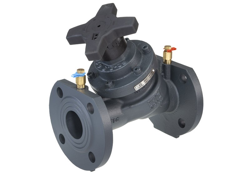 Клапан балансировочный Ридан MNF-R Ду 32 Ру16/25 Kvs=28,15м3/ч ручной с измерительными ниппелями