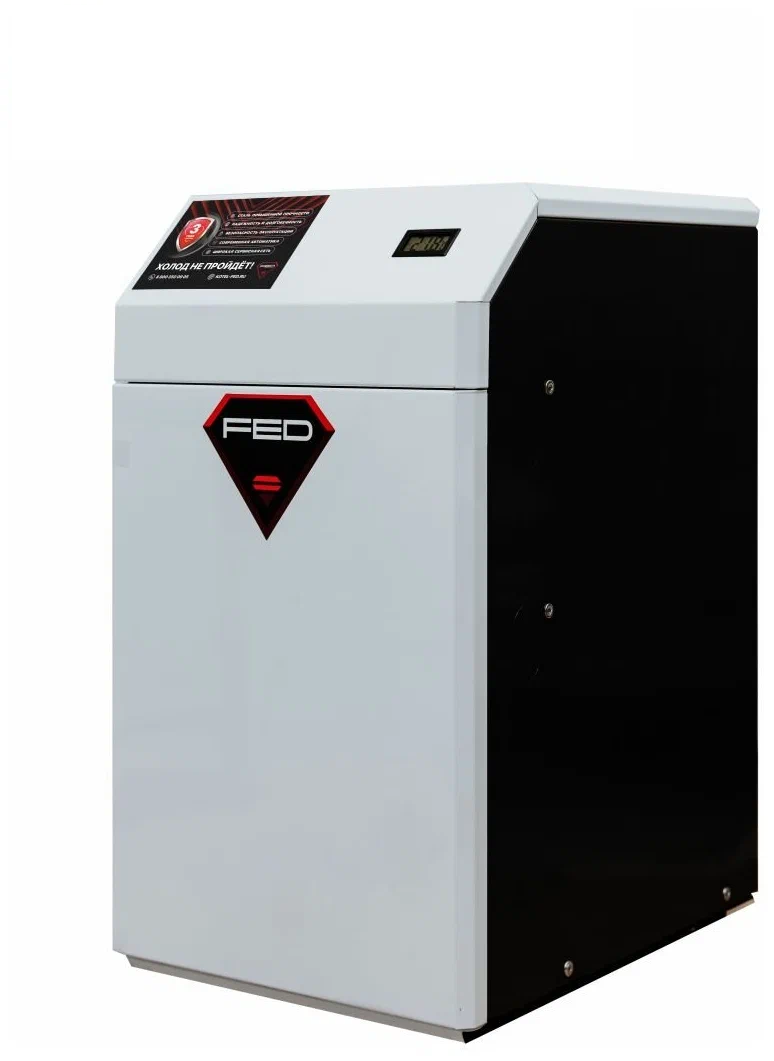 Напольный конвекционный газовый котел FED КС-Г-40 (sit 820) NOVA стальной теплообменник