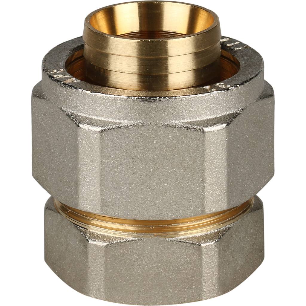 Переходник STOUT 1"х32 с внутренней резьбой для металлопластиковых труб (винтовой)