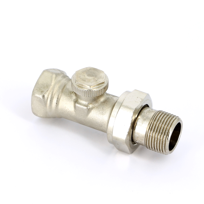 Вентиль обратный UNI-FITT НВ 3/4 никелированный с разъемным соединением THERMO