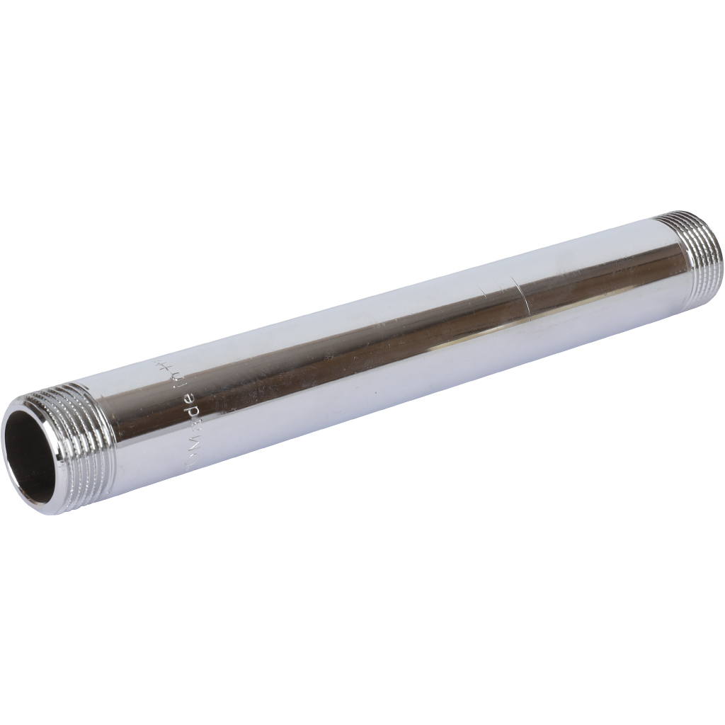 Удлинитель STOUT 3/4"x200 НН (хромированный)