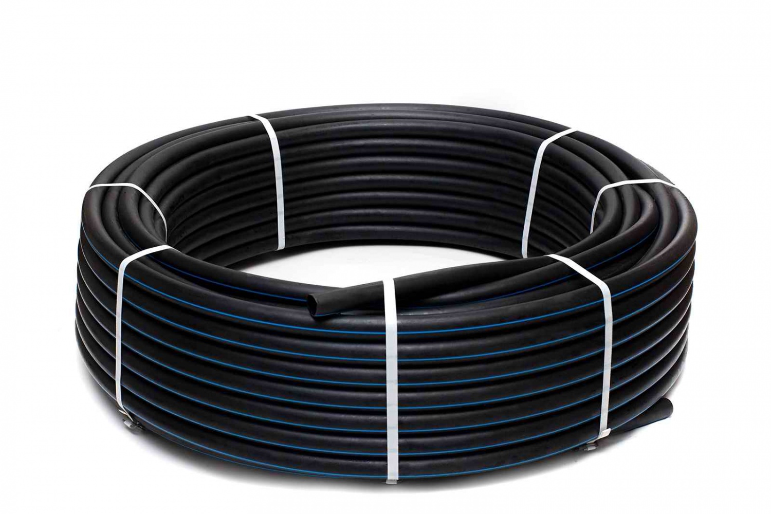 Труба напорная РосТурПласт ПЭ100 Дн63х4,7 Ру12,5 SDR13,6 40°С питьевая (бухта 100м)