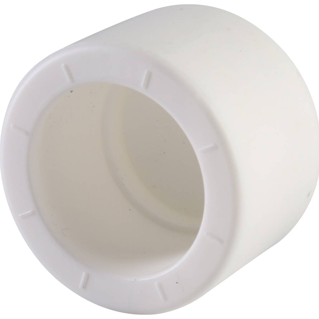 Заглушка Политэк 25 для полипропиленовых труб (сварка) белая