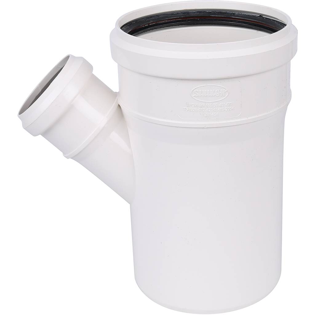 Тройник Sinikon КОМФОРТ D110х50х45°