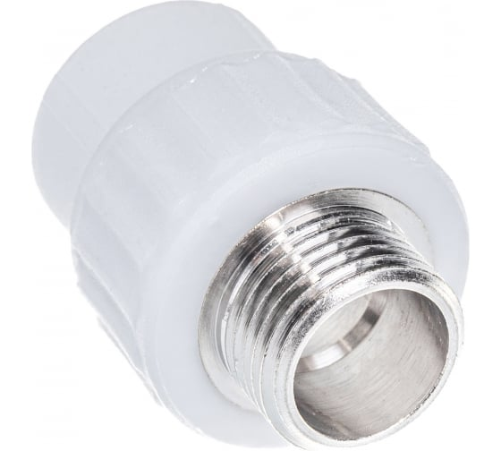 Муфта комбинированная VALFEX PP-R Dn32х3/4" НР (белый)