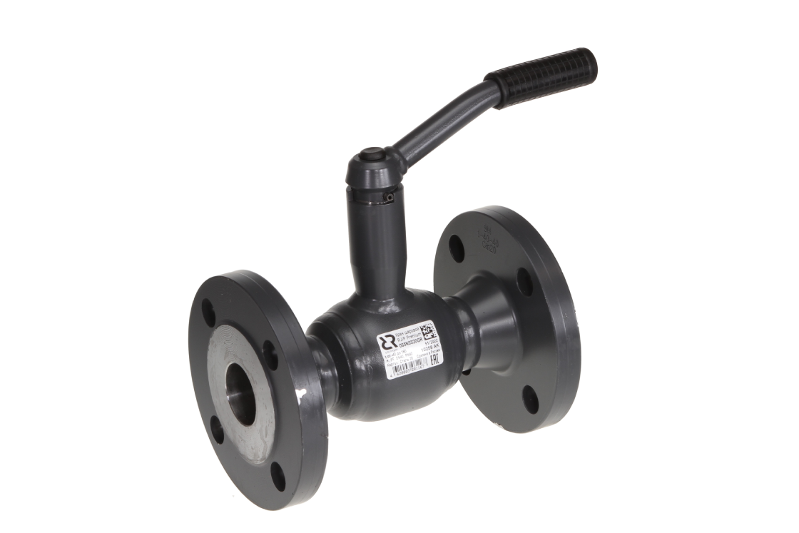 Кран шаровой Ридан Jip-R Premium FF Ду 40 Ру40 (фланцевый, с рукояткой, стандартнопроходной)