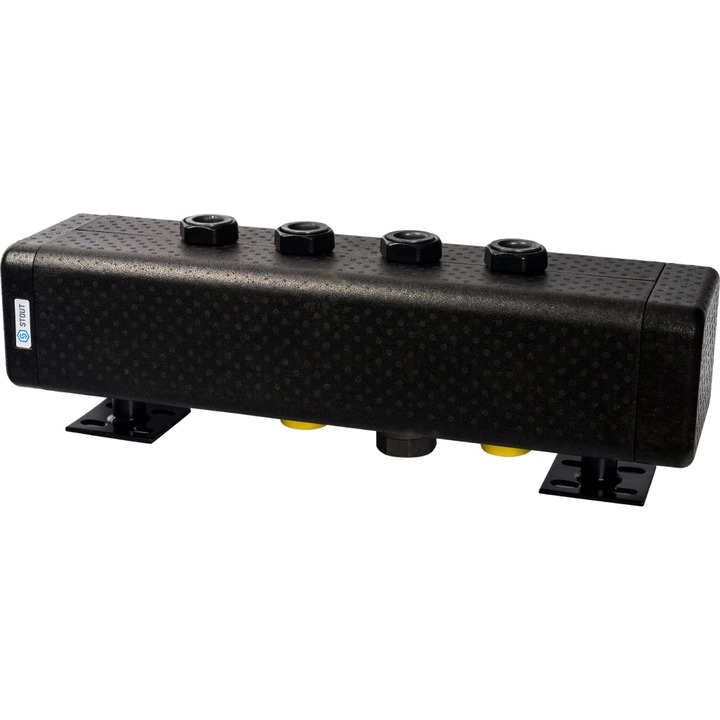 STOUT Стальной распределительный коллектор 2 отопительных контура (в теплоизоляции DN 32)