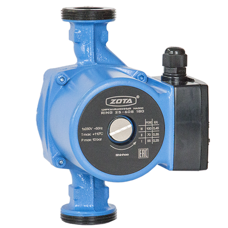 Циркуляционный насос ZOTA RING 25/70 S 130