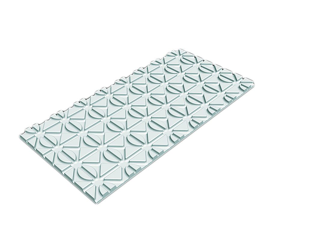 Мат складной OVENTROP 2х1м толщина 30 мм (усадка 2 мм)