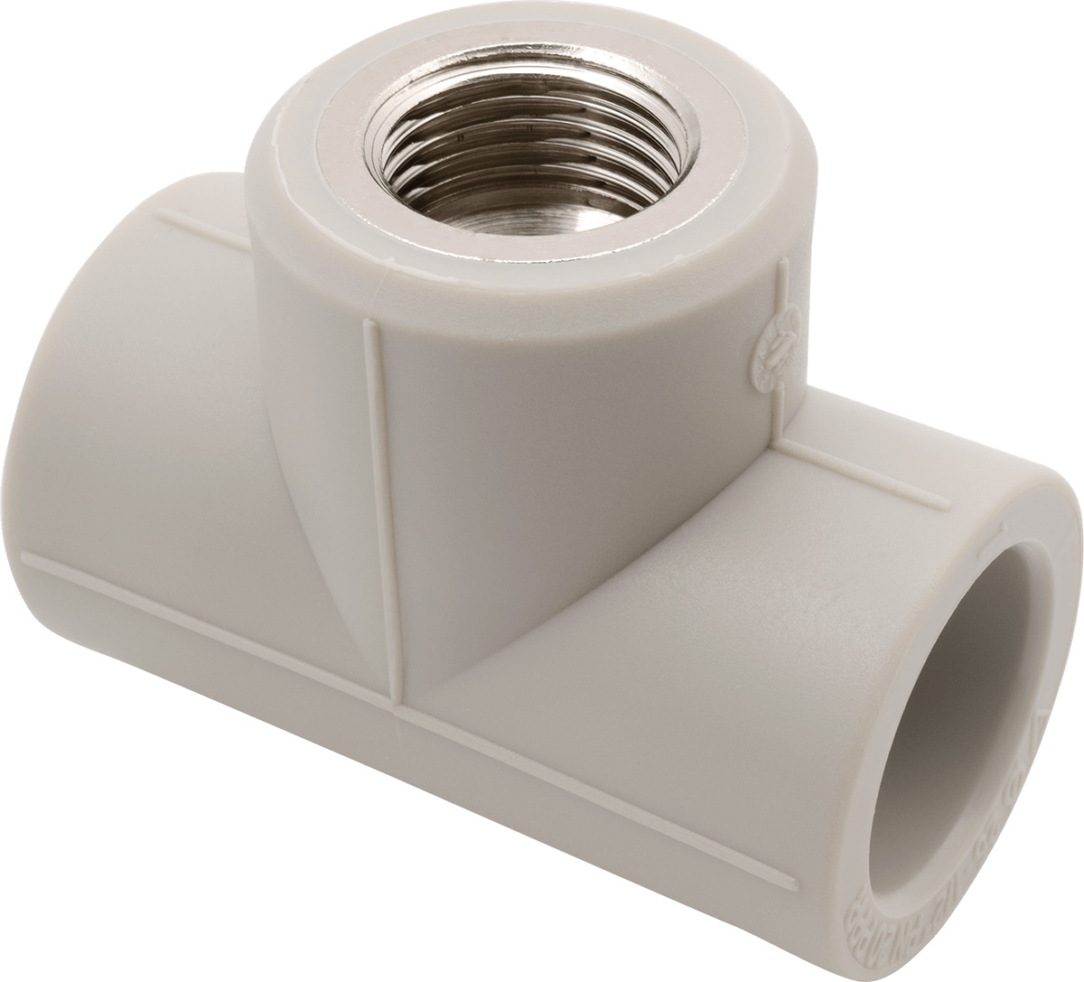 Тройник AlcaPipe PPR MTfem 25x1/2" с внутренней резьбой AB222025012