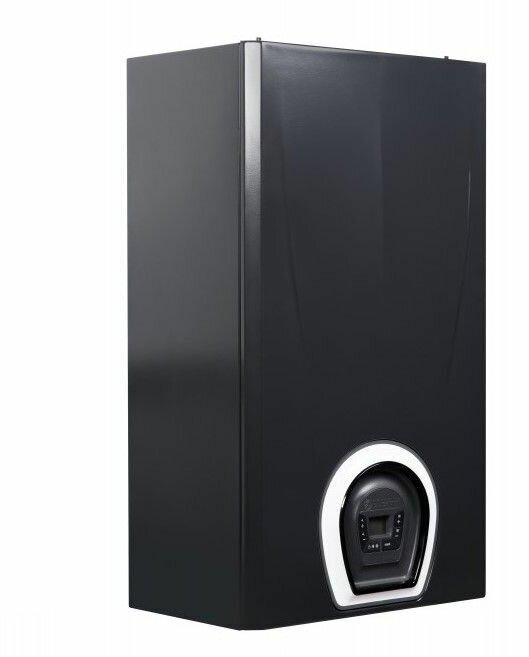 Настенный конвекционный газовый котел Federica Bugatti 24В VARME BLACK 1- контурный с дисплеем