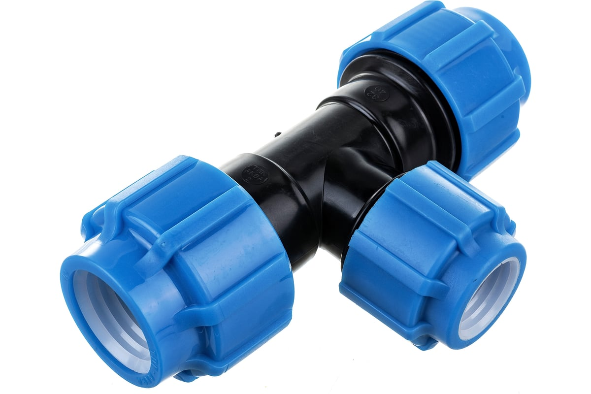 Тройник компрессионный переходной ТПК-АКВА ПЭ Дн40х32