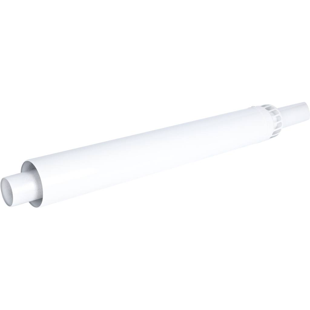 Baxi Коаксиальная труба с наконечником диам. 60/100 мм, общая длина 1000 мм, выступ дымовой трубы 25