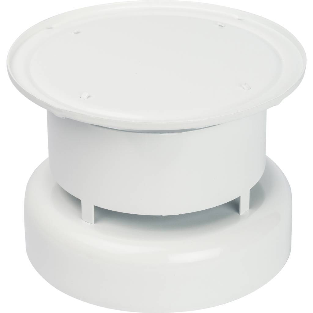 Оголовок STOUT DN60/100 вертикальный с защитой от ветра и осадков