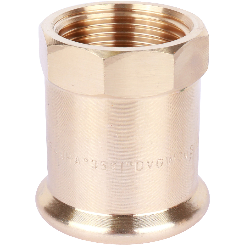 Муфта Sanha 35x11/2 ВПр-ВР переходная бронза 8270G
