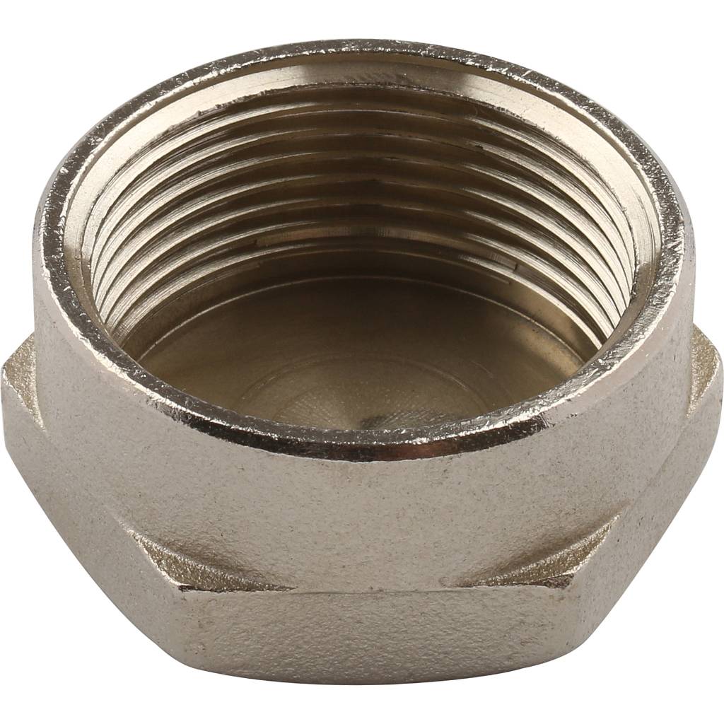 Заглушка TIEMME 1 1/4 ВР никелированная