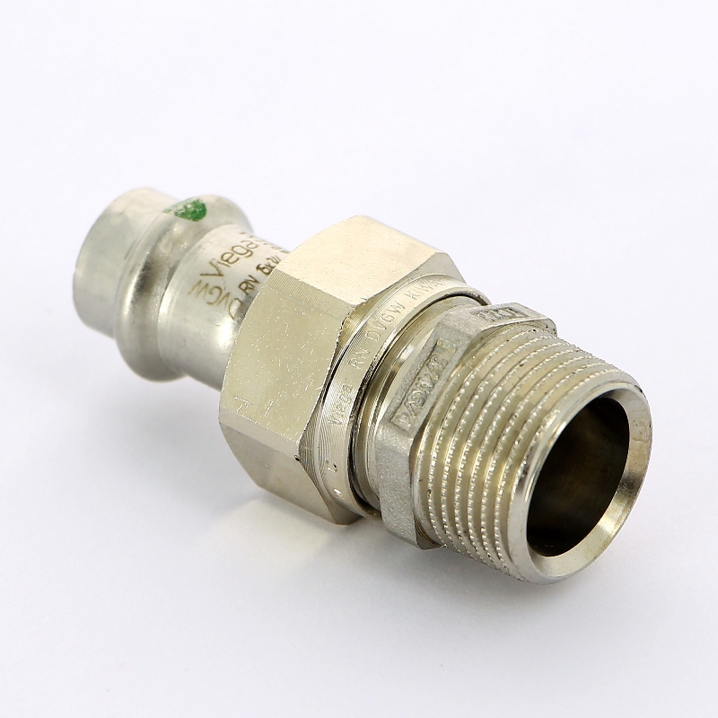 Разъемное соединение Viega Sanpress Inox с SC-Contur 15 x 3/4" НР