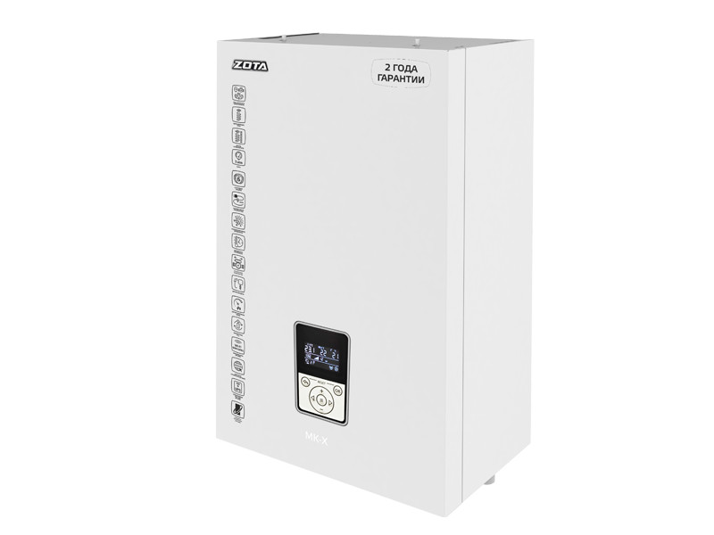 Настенный электрический котел ZOTA MK-X 6 (6 кВт 220/380В, одноконтурный)