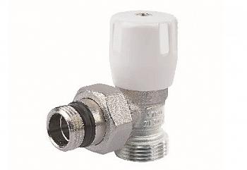 Вентиль ELSEN ручной, угловой, 3/4" — 1/2", Н ЕК-Н, никелированный