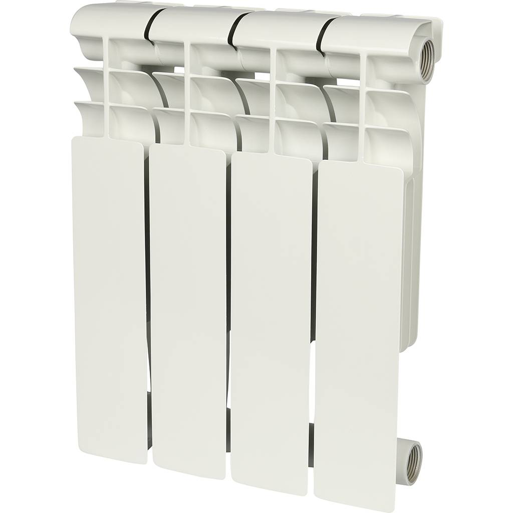 Радиатор алюминиевый ROMMER Profi 350 (AL350-80-80-080) 350 мм 4 секции