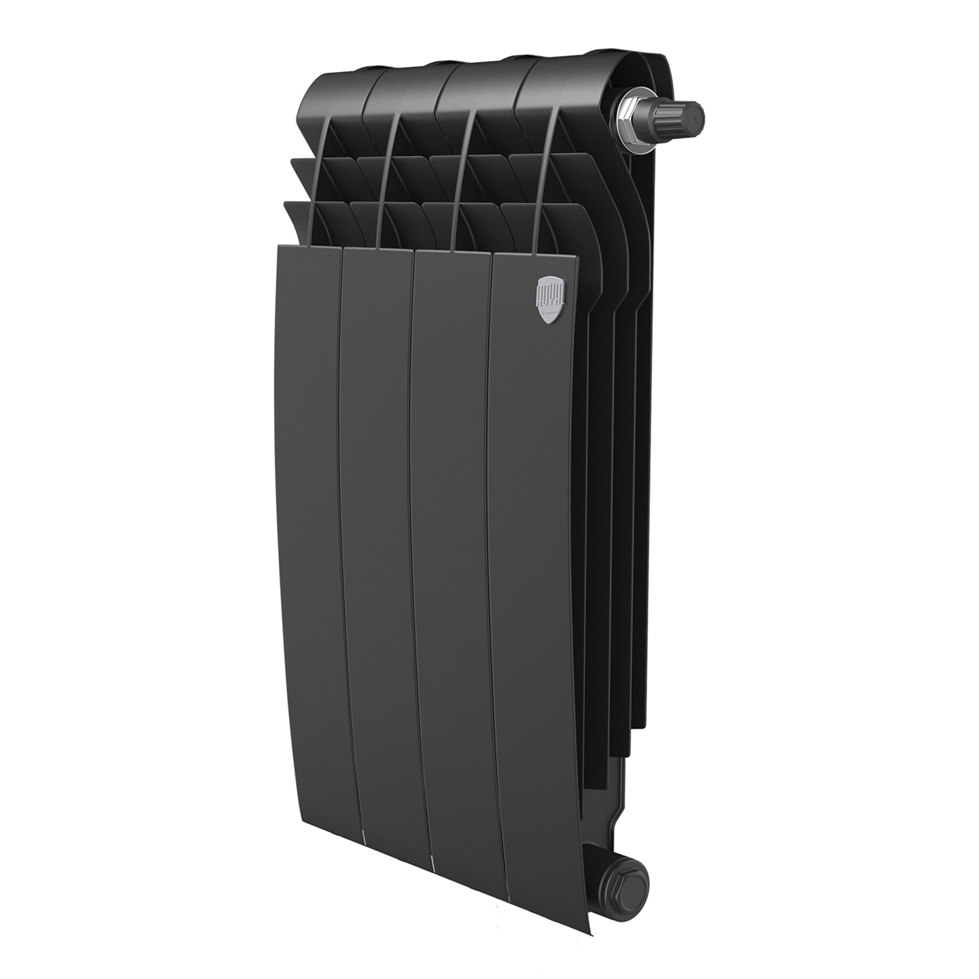 Радиатор биметаллический Royal Thermo BiLiner 500 Noir Sable VR80 - 4 секции