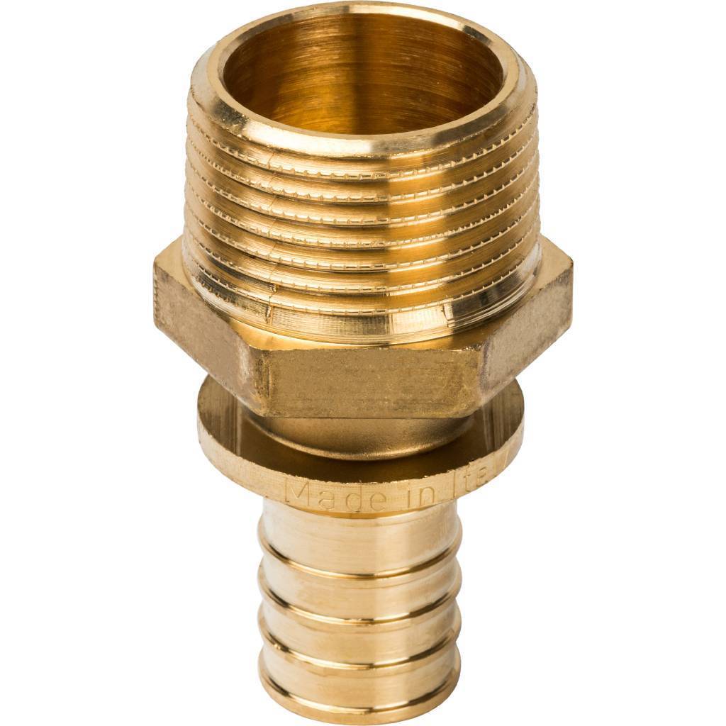 Переходник STOUT 25xR 1" с наружной резьбой