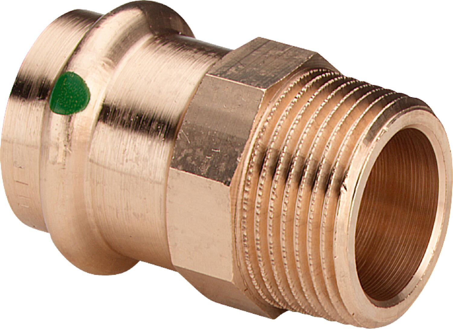 Переход НР Viega Sanpress с SC-Contur 28x1" бронза  модель 2211