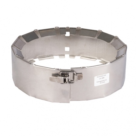 Хомут Ostendorf SK 125 металлический  страховочный на раструб Skolan (для бесшумной канализации)