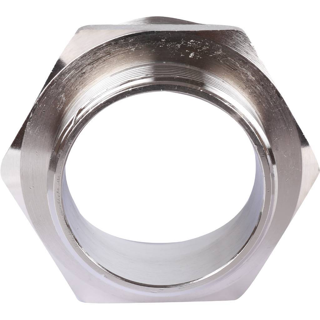 Ниппель STOUT 2 1/2"х2" переходной HH (никелированный)