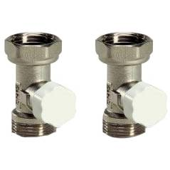 Узел нижнего подключения LUXOR M 190 3/4"ЕК для двухтрубной системы прямой