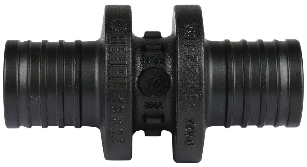 Муфта равнопроходная ELSEN Ø 16, PPSU (полифенилсульфон PX)