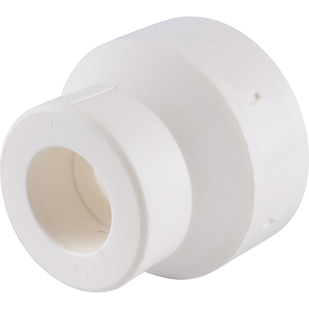 Kalde 75x32 Муфта переходная для полипропиленовых труб под сварку (цвет белый)