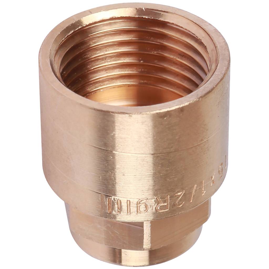 Переход Sanha 15x1/2 ВП-ВР под пайку 4270g бронза