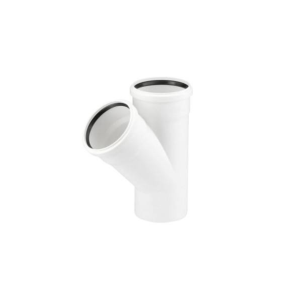 REHAU RAUPIANO PLUS Тройник 75/50/45°