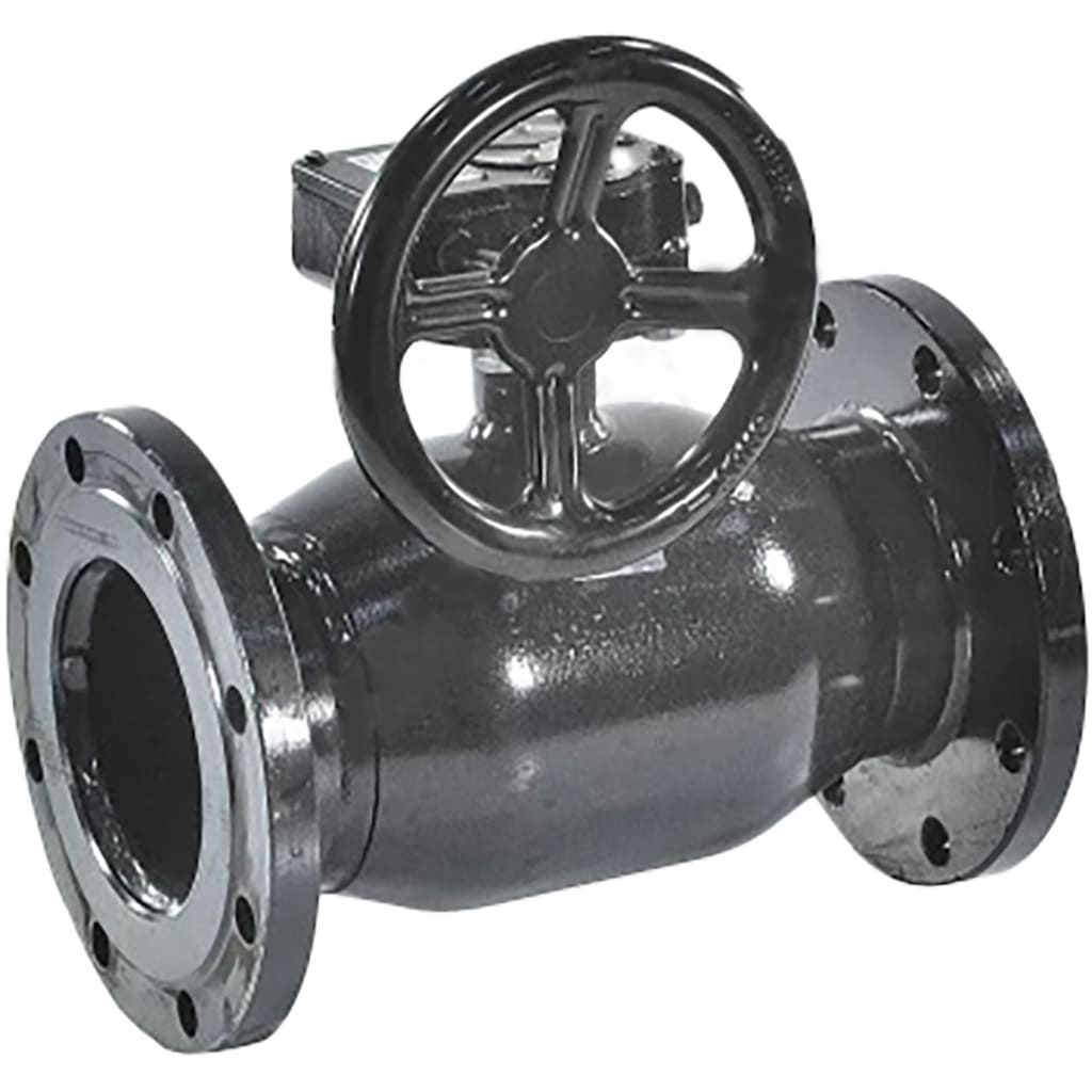 Кран шаровой FORTECA 11с67п Ду300 Ру16 L=750мм фланцевый с редуктором