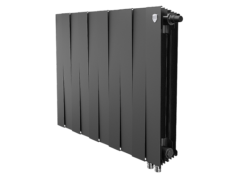 Радиатор биметаллический Royal Thermo PianoForte 500 /Noir Sable VDR x 10 секций