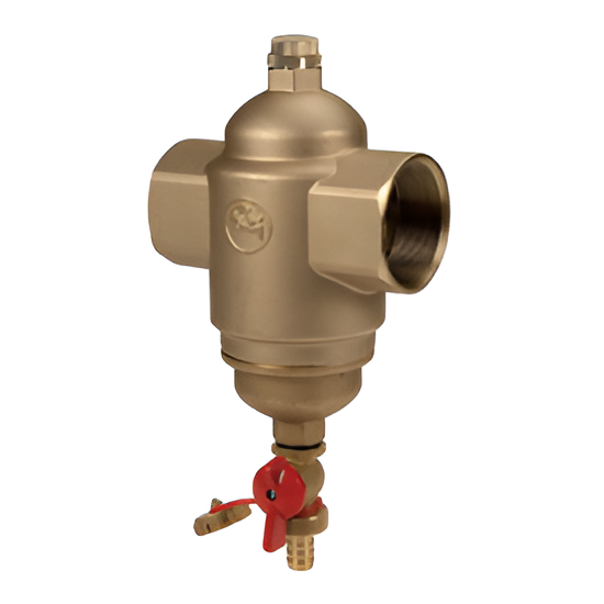 Фильтр магнитный сетчатый Giacomini Ду50 Ру10 ВР со сливным краном резьбовой