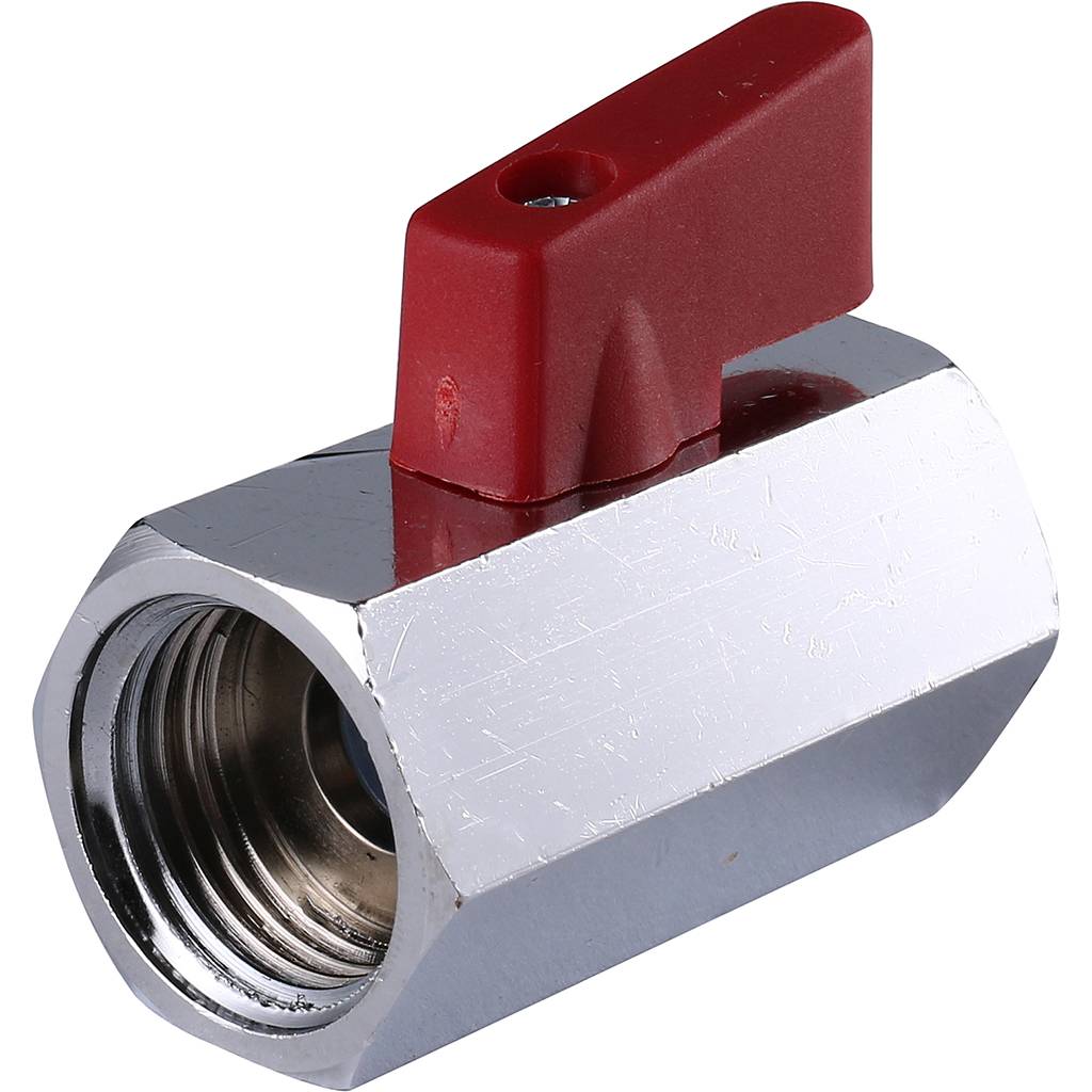 Кран шаровой мини STOUT 1/2" муфтовый