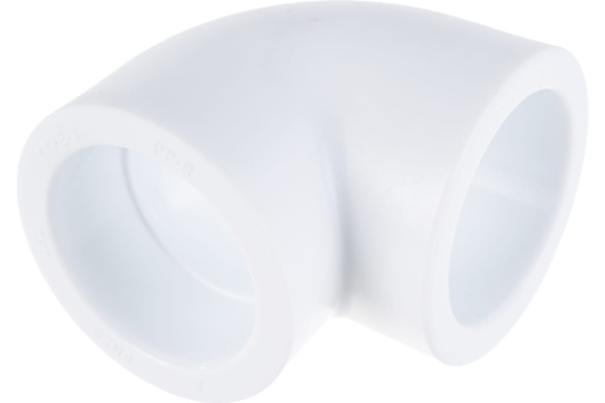 Угольник 90° РосТурПласт PP-R Дн50 (белый)
