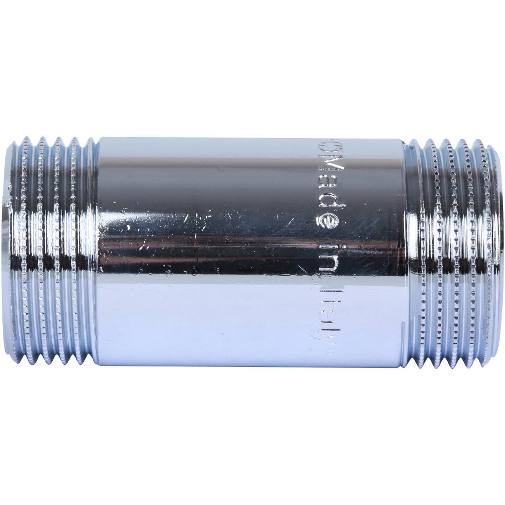 Удлинитель STOUT 1"x80 НН (хромированный)