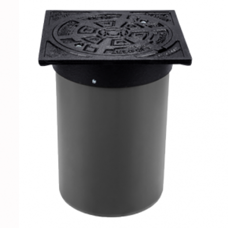 Телескопическая труба Ostendorf с чугунной крышкой A15-1,5т без манжеты, без вентиляции