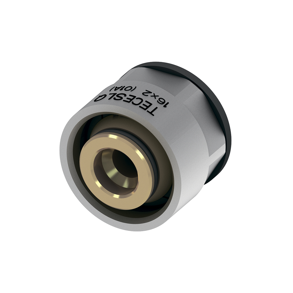 Концовка разборная TECE TECEfloor 20 Евроконус для труб поверхностного отопления PE-RT