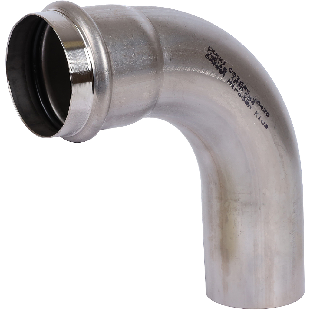 Отвод Sanha NiroSan 90° 54 ВПр-НПр 9001A