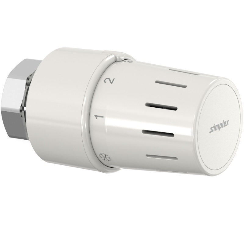 Термоголовка жидкостная Simplex Standard TC-S3 М30х1.5 с установкой нуля (белый)