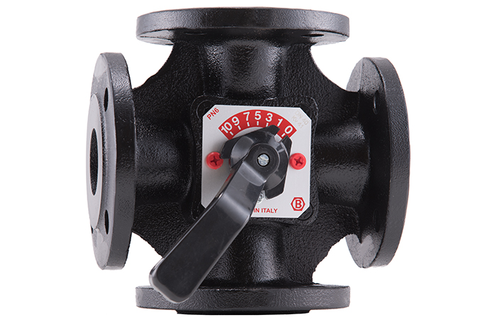 Четырехходовой смесительный клапан BARBERI P52 DN 65 PN6 фланцевый